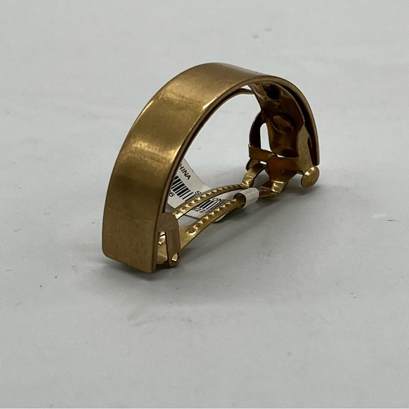 Madewell Accessories - NWT Madewell Brushed Goldtone Ponytail Holder Barrette